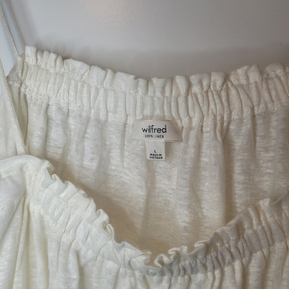 Wilfred White Linen Top - Picture 3 of 3